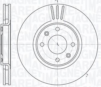 Magneti Marelli 361302040472 - Discofreno autozon.pro