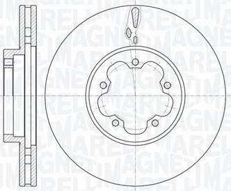 Magneti Marelli 361302040544 - Discofreno autozon.pro