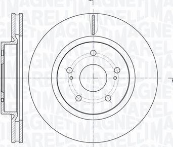 Magneti Marelli 361302040548 - Discofreno autozon.pro