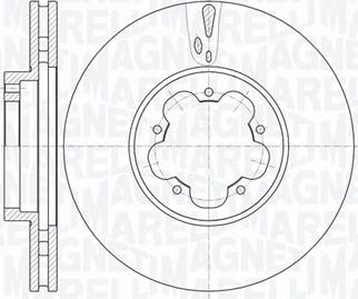 Magneti Marelli 361302040542 - Discofreno autozon.pro