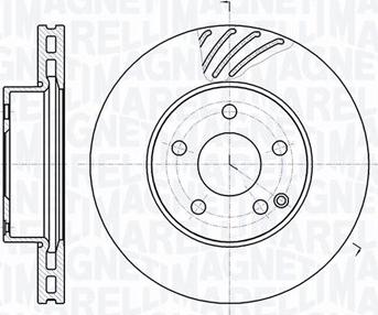 Magneti Marelli 361302040558 - Discofreno autozon.pro