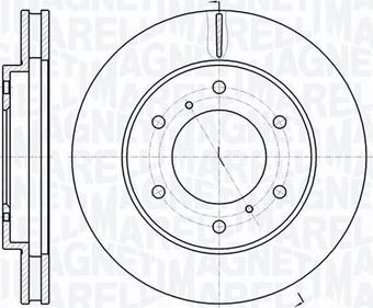 Magneti Marelli 361302040586 - Discofreno autozon.pro