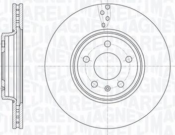 Magneti Marelli 361302040580 - Discofreno autozon.pro