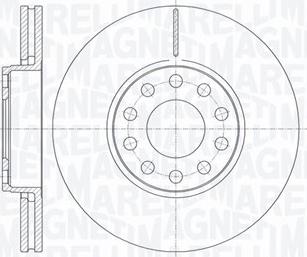 Magneti Marelli 361302040530 - Discofreno autozon.pro