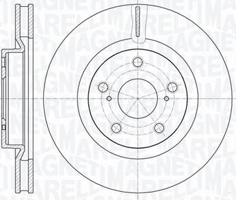 Magneti Marelli 361302040524 - Discofreno autozon.pro