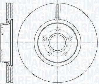 Magneti Marelli 361302040570 - Discofreno autozon.pro