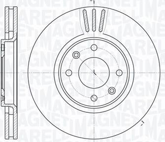 Magneti Marelli 361302040696 - Discofreno autozon.pro