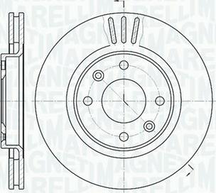 Magneti Marelli 361302040690 - Discofreno autozon.pro