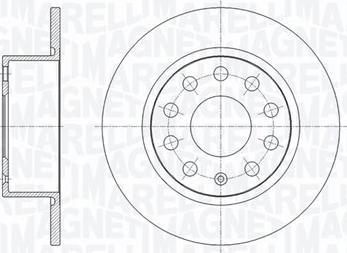 Magneti Marelli 361302040656 - Discofreno autozon.pro