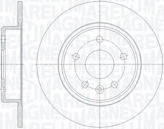 Magneti Marelli 361302040657 - Discofreno autozon.pro