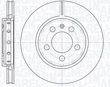 Magneti Marelli 361302040669 - Discofreno autozon.pro