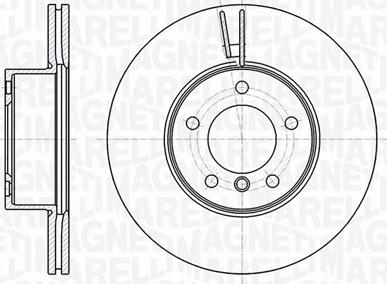 Magneti Marelli 361302040600 - Discofreno autozon.pro