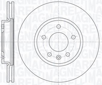 Magneti Marelli 361302040610 - Discofreno autozon.pro