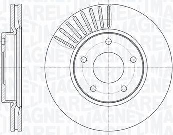 Magneti Marelli 361302040618 - Discofreno autozon.pro