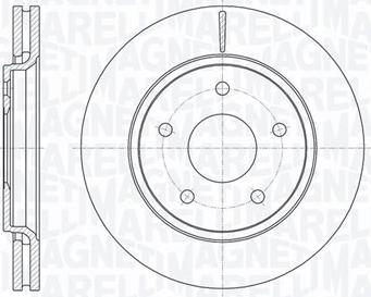 Magneti Marelli 361302040626 - Discofreno autozon.pro