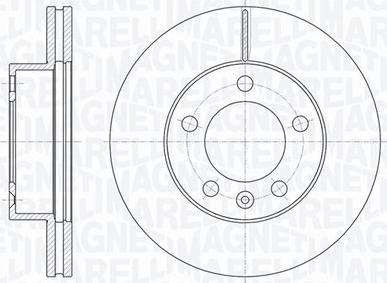 Magneti Marelli 361302040622 - Discofreno autozon.pro