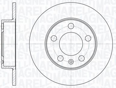 Magneti Marelli 361302040677 - Discofreno autozon.pro