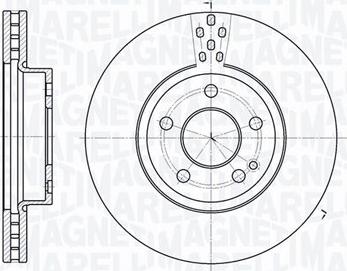 Magneti Marelli 361302040196 - Discofreno autozon.pro