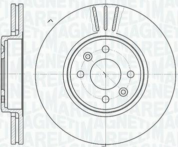 Magneti Marelli 361302040198 - Discofreno autozon.pro