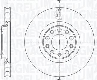 Magneti Marelli 361302040144 - Discofreno autozon.pro