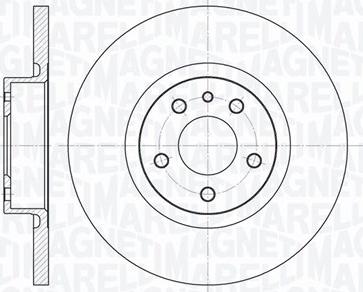 Magneti Marelli 361302040145 - Discofreno autozon.pro