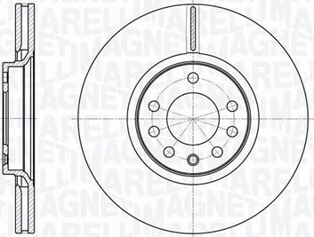 Magneti Marelli 361302040140 - Discofreno autozon.pro