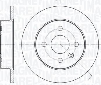 Magneti Marelli 361302040143 - Discofreno autozon.pro