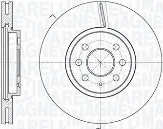 Magneti Marelli 361302040156 - Discofreno autozon.pro