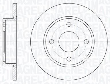 Magneti Marelli 361302040153 - Discofreno autozon.pro