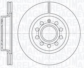 Magneti Marelli 361302040152 - Discofreno autozon.pro