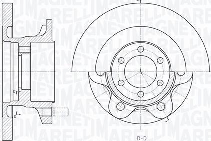 Magneti Marelli 361302040157 - Discofreno autozon.pro