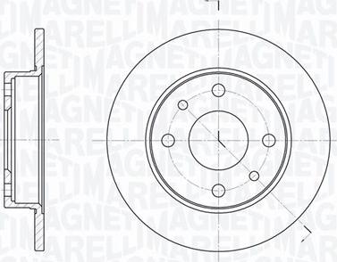 Magneti Marelli 361302040169 - Discofreno autozon.pro