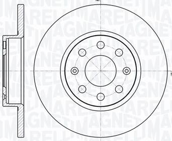 Magneti Marelli 361302040165 - Discofreno autozon.pro