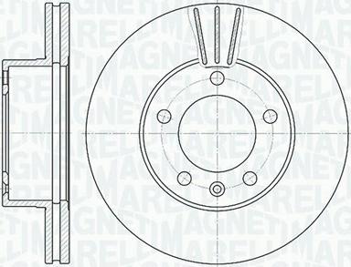 Magneti Marelli 361302040160 - Discofreno autozon.pro