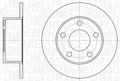 Magneti Marelli 361302040161 - Discofreno autozon.pro