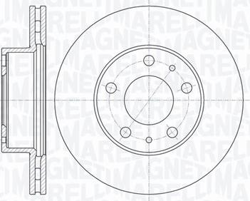 Magneti Marelli 361302040168 - Discofreno autozon.pro