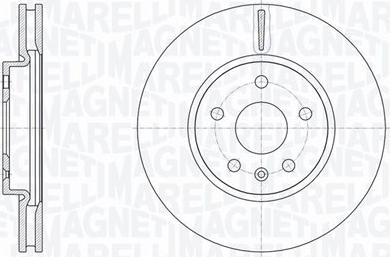 Magneti Marelli 361302040104 - Discofreno autozon.pro