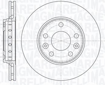 Magneti Marelli 361302040110 - Discofreno autozon.pro