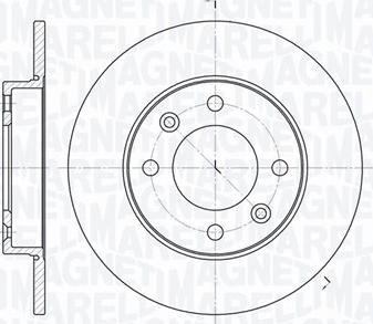 Magneti Marelli 361302040111 - Discofreno autozon.pro