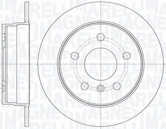 Magneti Marelli 361302040113 - Discofreno autozon.pro