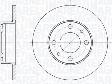 Magneti Marelli 361302040181 - Discofreno autozon.pro