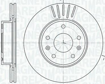 Magneti Marelli 361302040188 - Discofreno autozon.pro