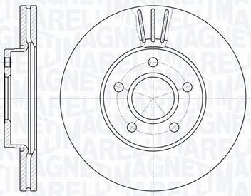 Magneti Marelli 361302040136 - Discofreno autozon.pro