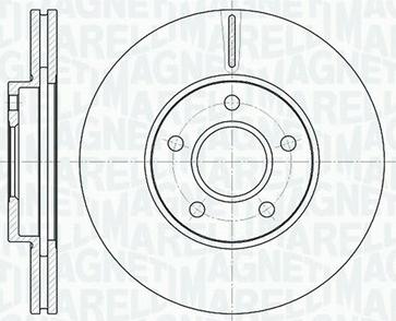 Magneti Marelli 361302040130 - Discofreno autozon.pro