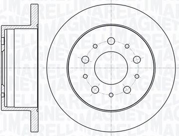 Magneti Marelli 361302040133 - Discofreno autozon.pro