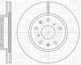 Magneti Marelli 361302040120 - Discofreno autozon.pro