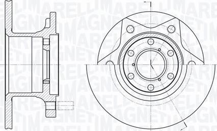 Magneti Marelli 361302040179 - Discofreno autozon.pro