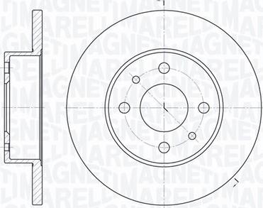 Magneti Marelli 361302040175 - Discofreno autozon.pro