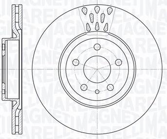 Magneti Marelli 361302040813 - Discofreno autozon.pro