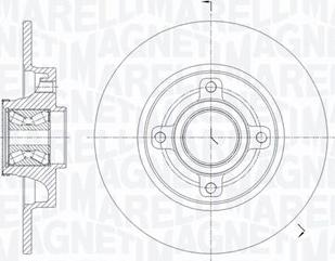 Magneti Marelli 361302040821 - Discofreno autozon.pro